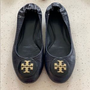 Tory Burch Navy  Flats size 8
